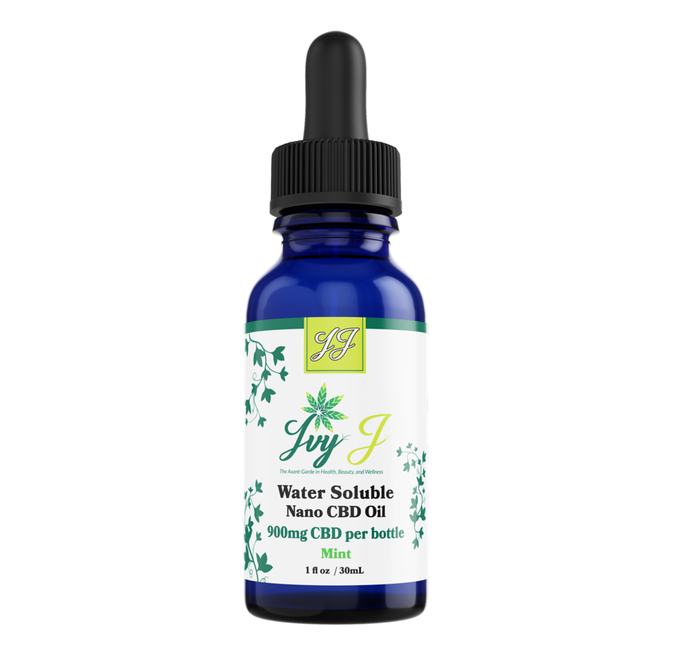 Ivy J Water Soluble Nano Tincture Drops 900mg