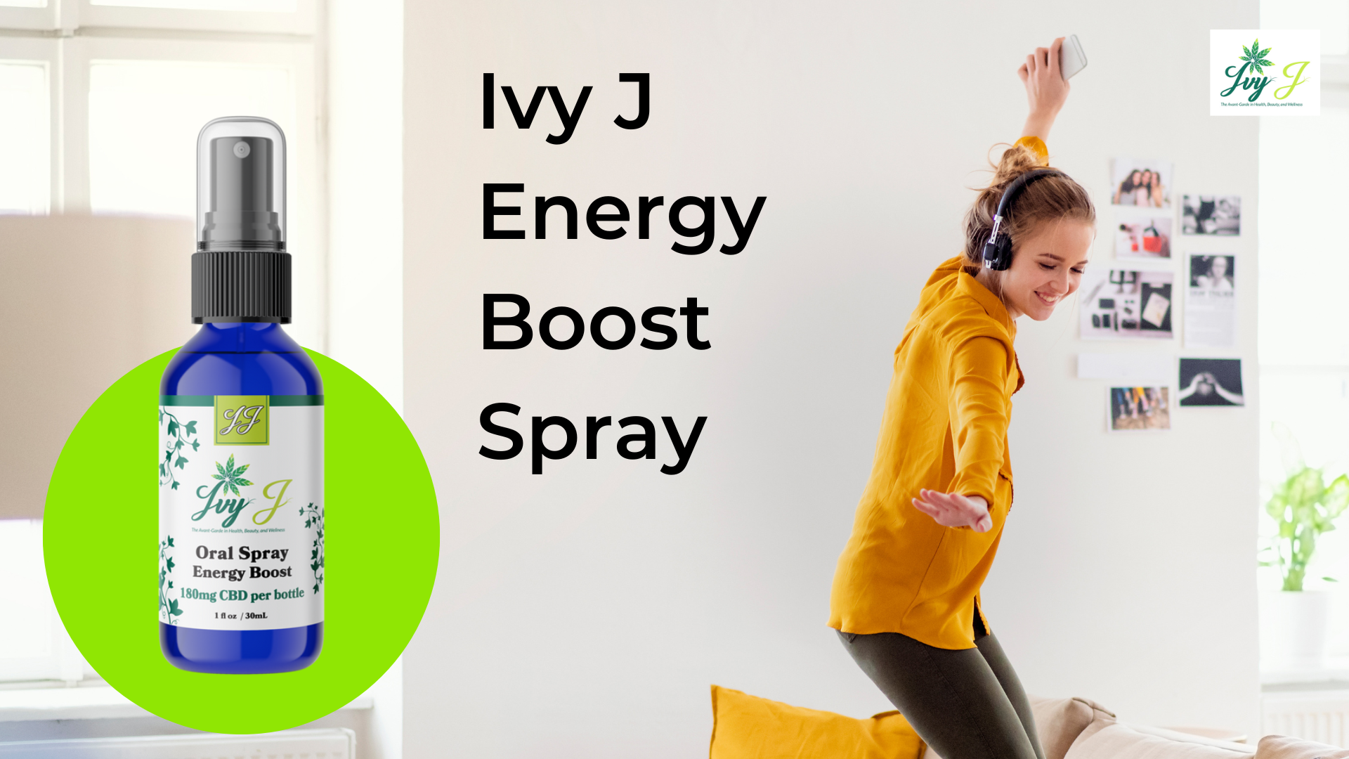 Feeling Low? Try Ivy J Energy Boost Spray