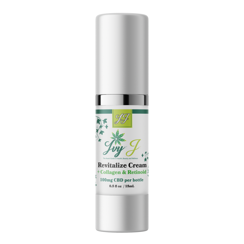 Ivy J CBD Revitalize Cream with Collagen & Retinoid